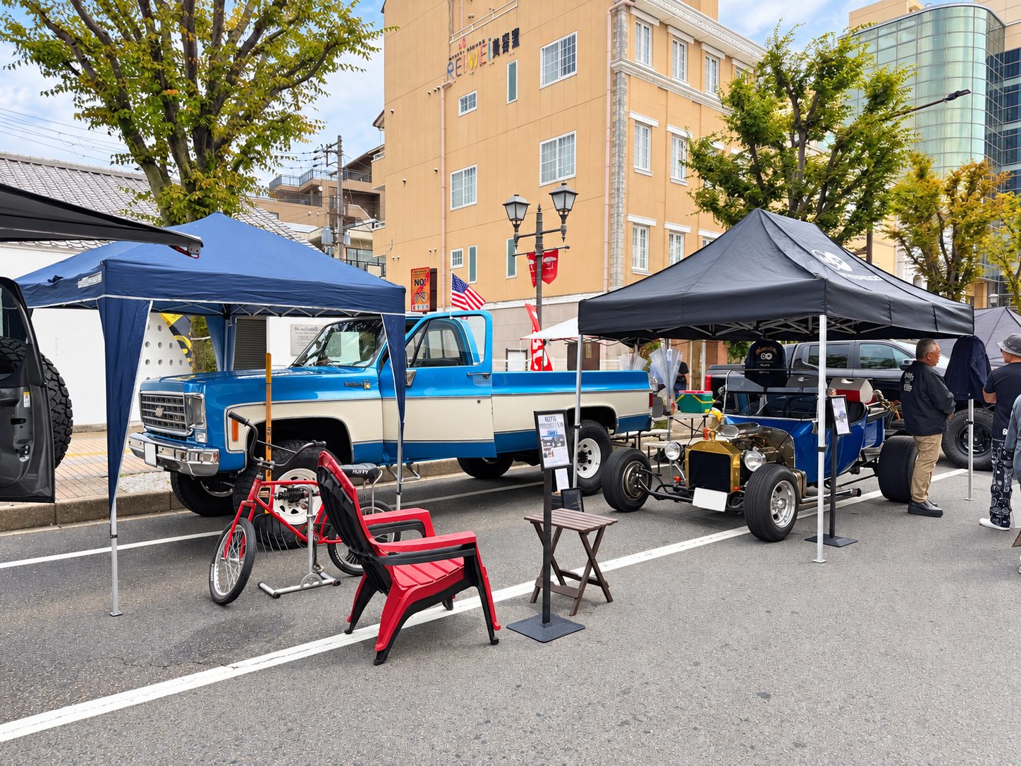 MASTER PIECEが展示したK20と1923年式FORD MODEL T