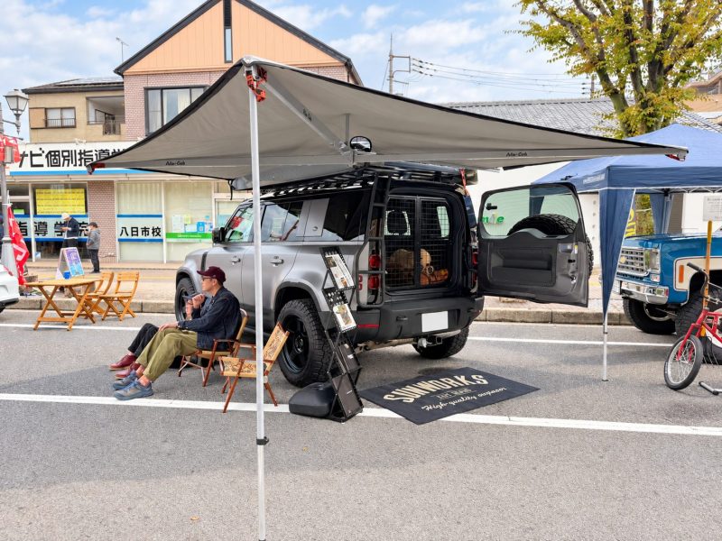 LGCに展示したSUNWORKSのディフェンダー110